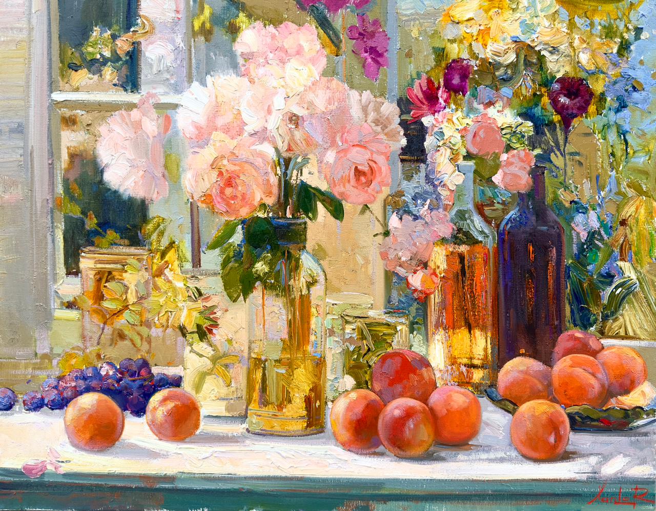 A Feast of Nature by Khanlar Asadullayev | Still Life Oil